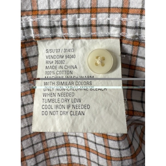 Timberland Stratham Issue Lot 2 Mens Large Short Sleeve Button Up‎ Plaid Shirts - Picture 15 of 16